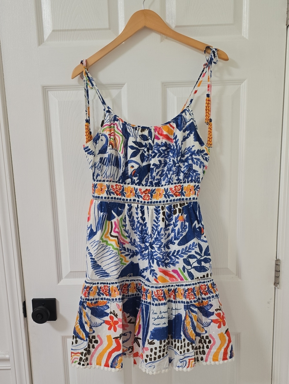 Farm Rio Wild Brazil Midi Dress Size S - Picture 2 of 7